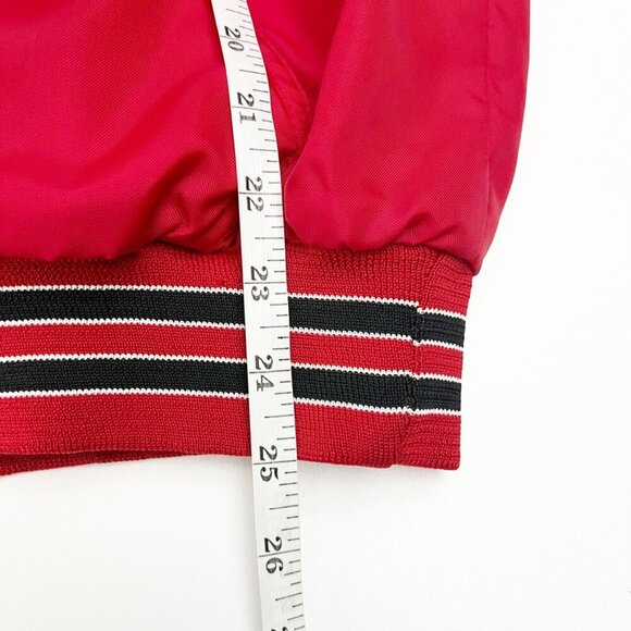 Vintage Chalk Line Chicago Bulls Pullover 1/4 Zip Jacket NBA Basketball Size S - Picture 9 of 14